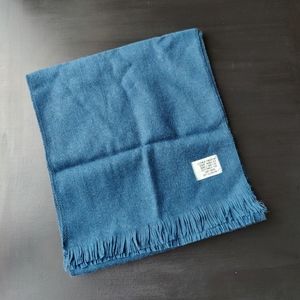 Vintage | 100% wool | blue 🔵 Men's scarf 🧣